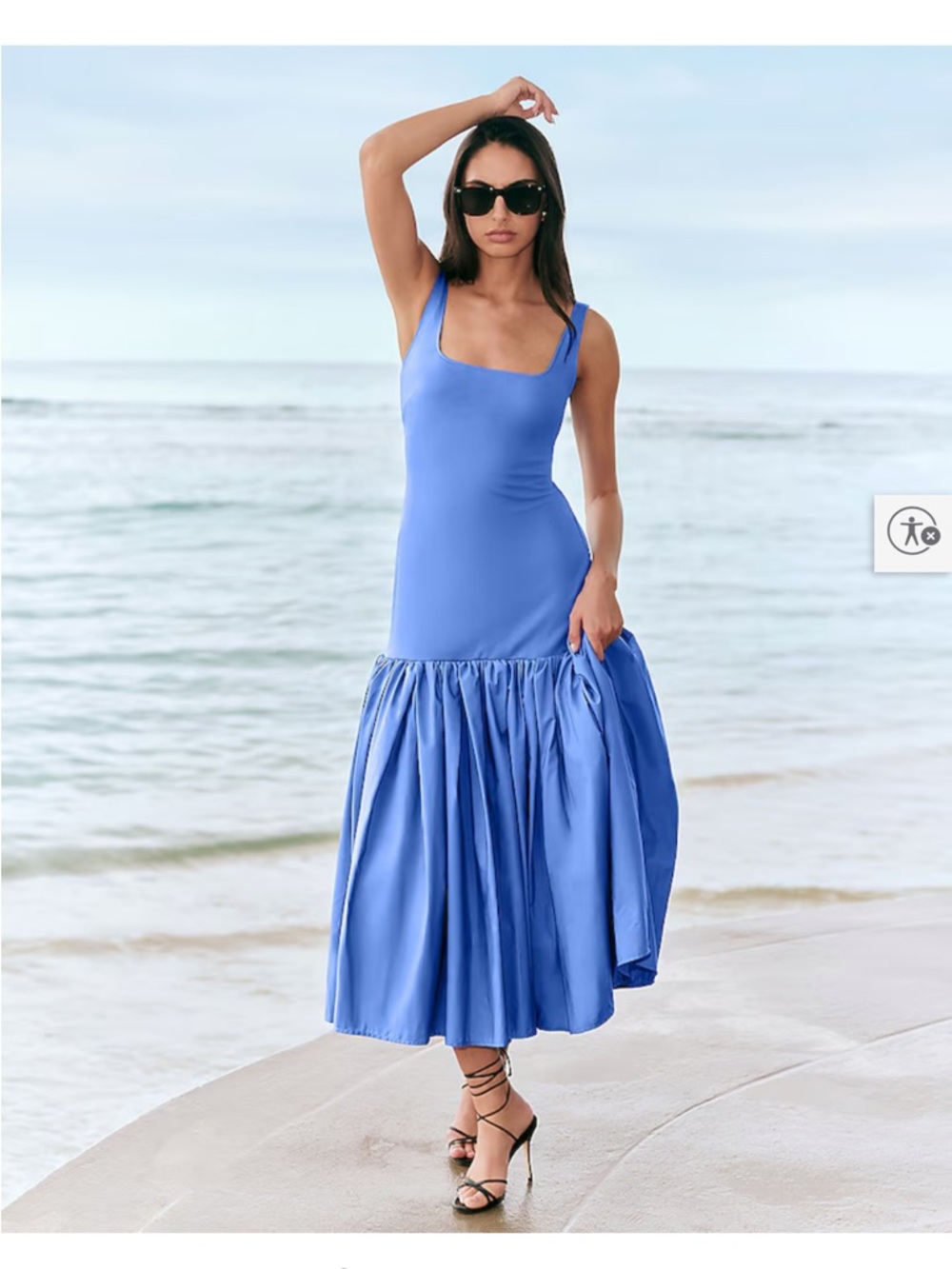 Express Mixed Media Dress